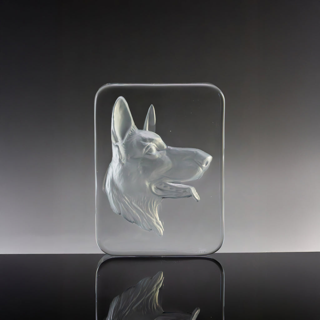 Daum France - Kristallfigur Schäferhund