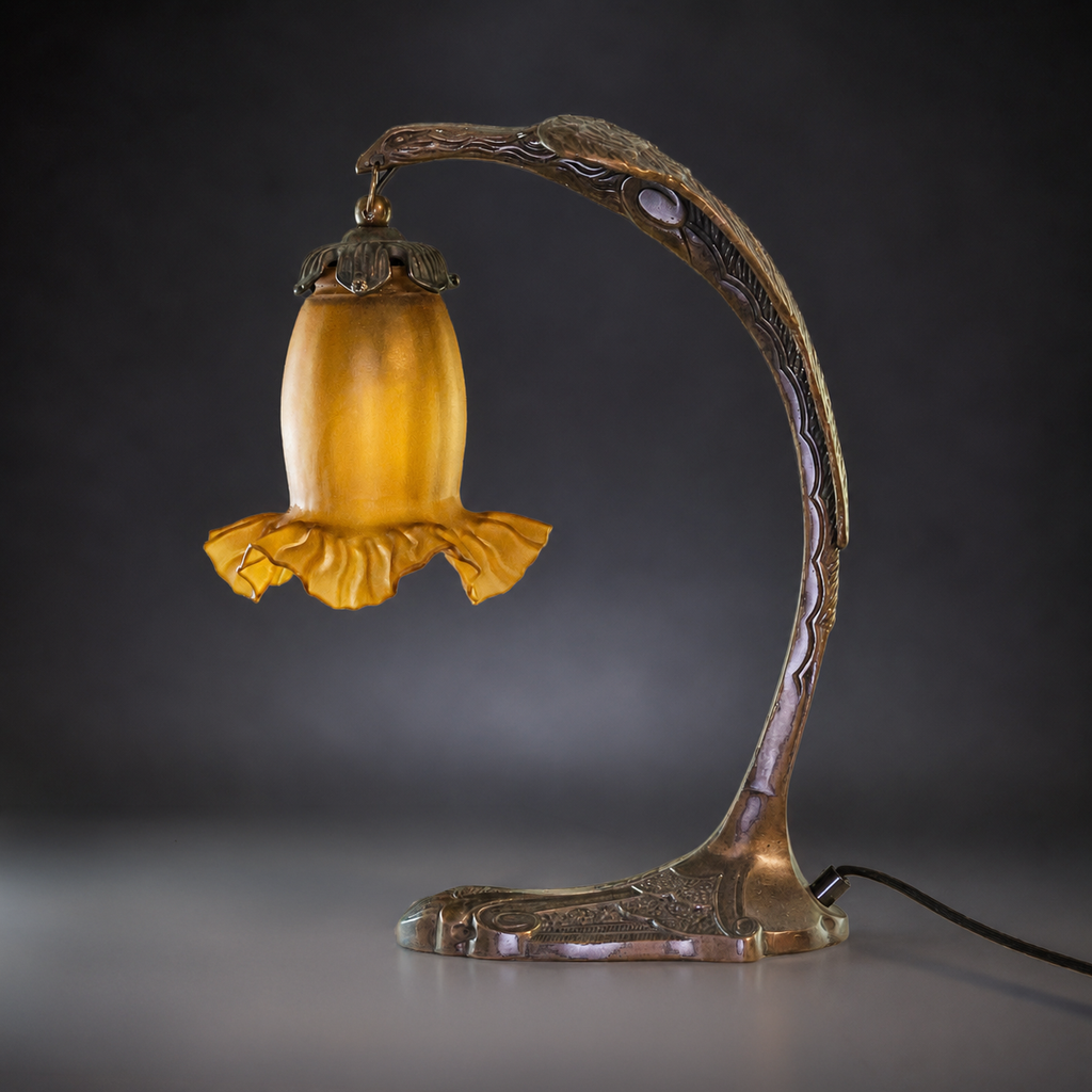 Tischleuchte im Jugendstil