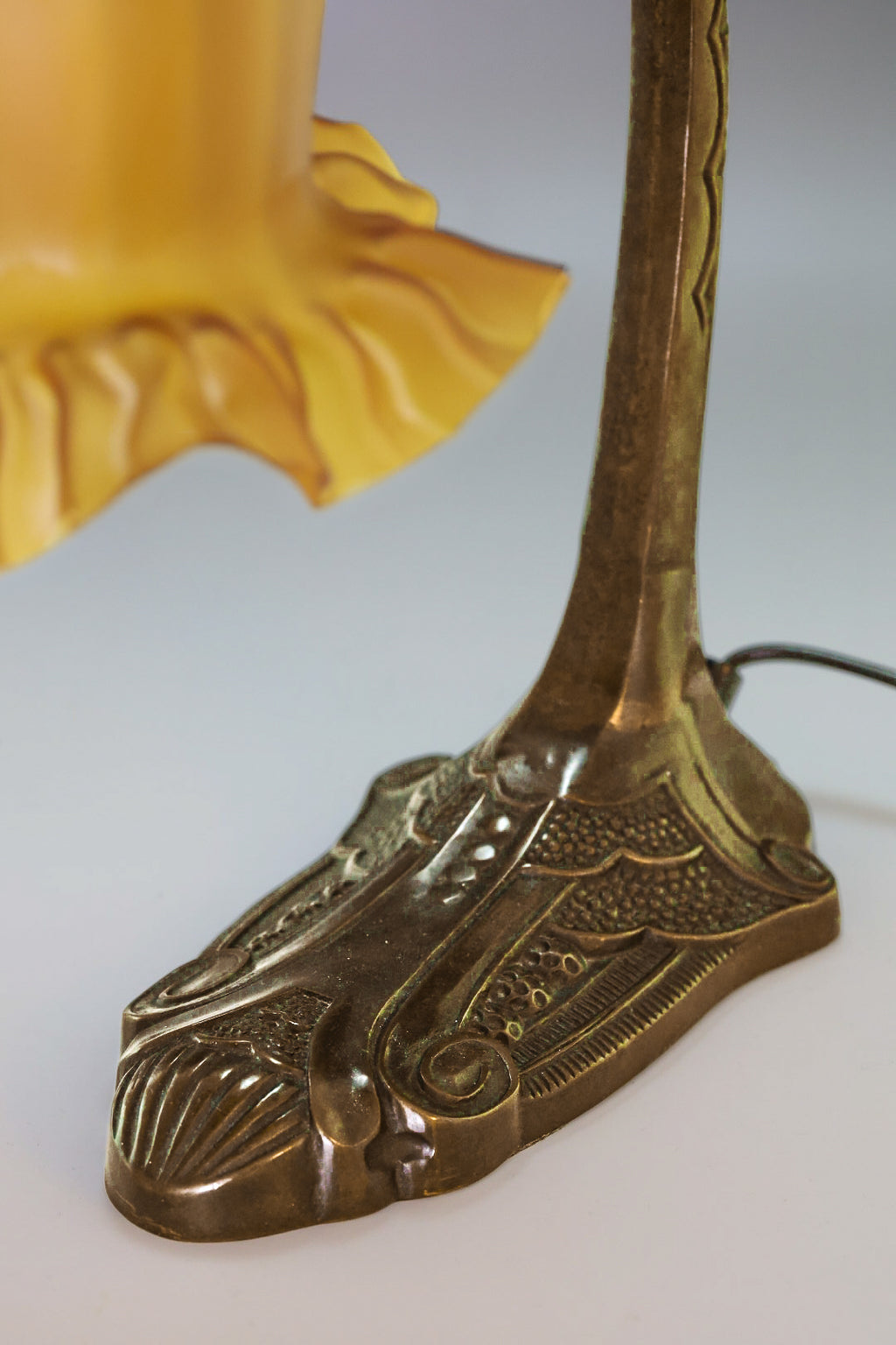 Tischleuchte im Jugendstil