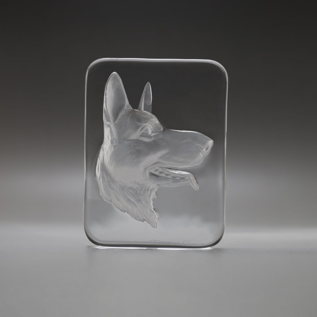 Daum France - Kristallfigur Schäferhund
